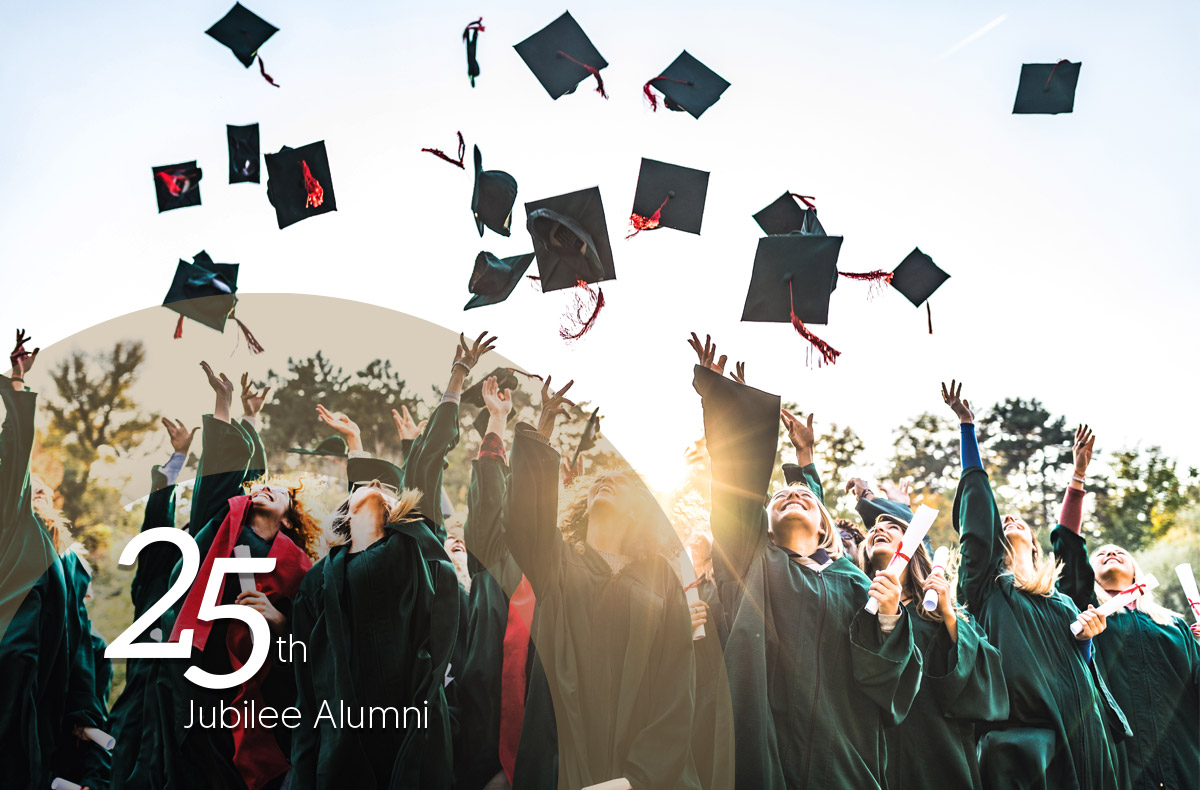 25th jubilee alumni