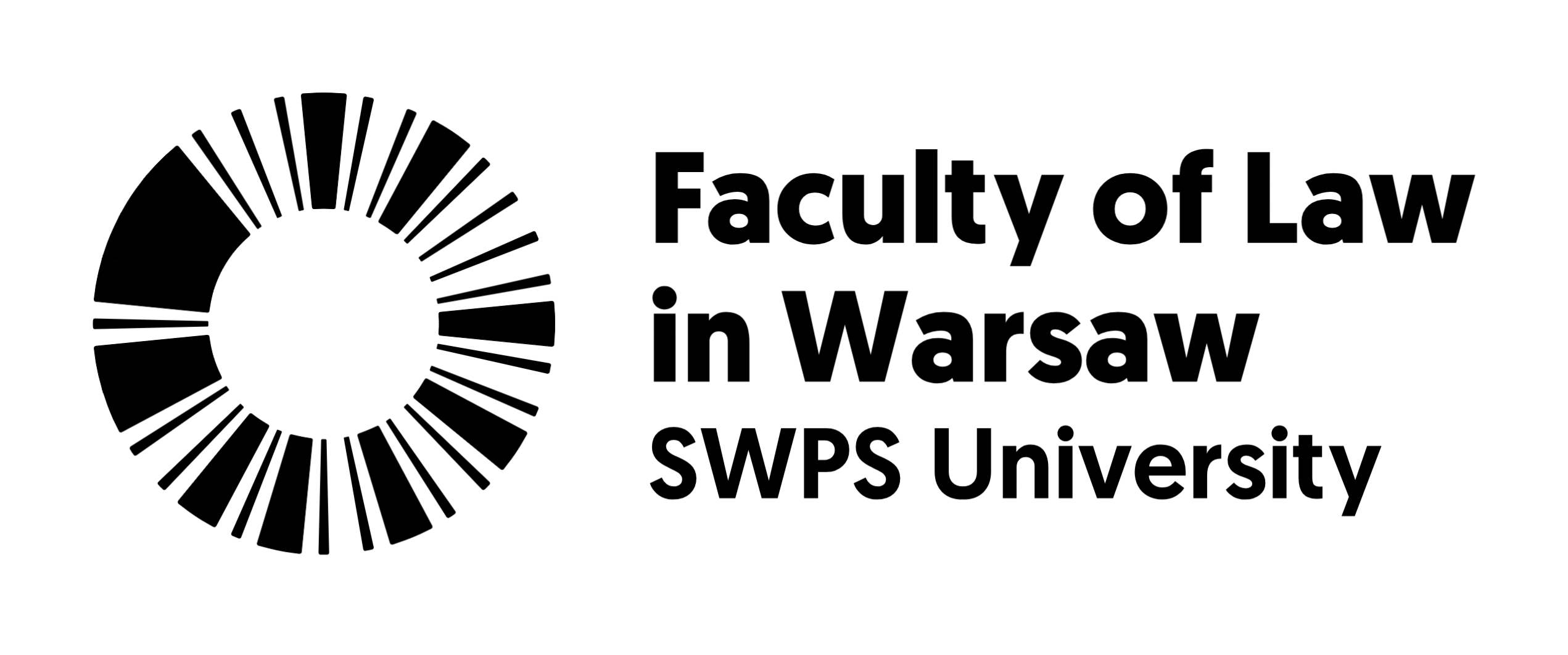 SWPS University's Faculty of Law logo