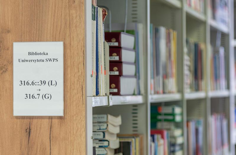 Library in Warsaw SWPS University