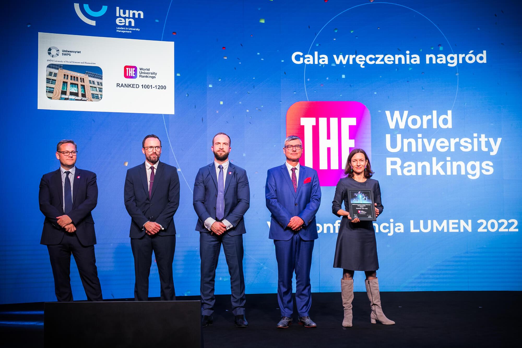 THE World University Rankings - award ceremony 