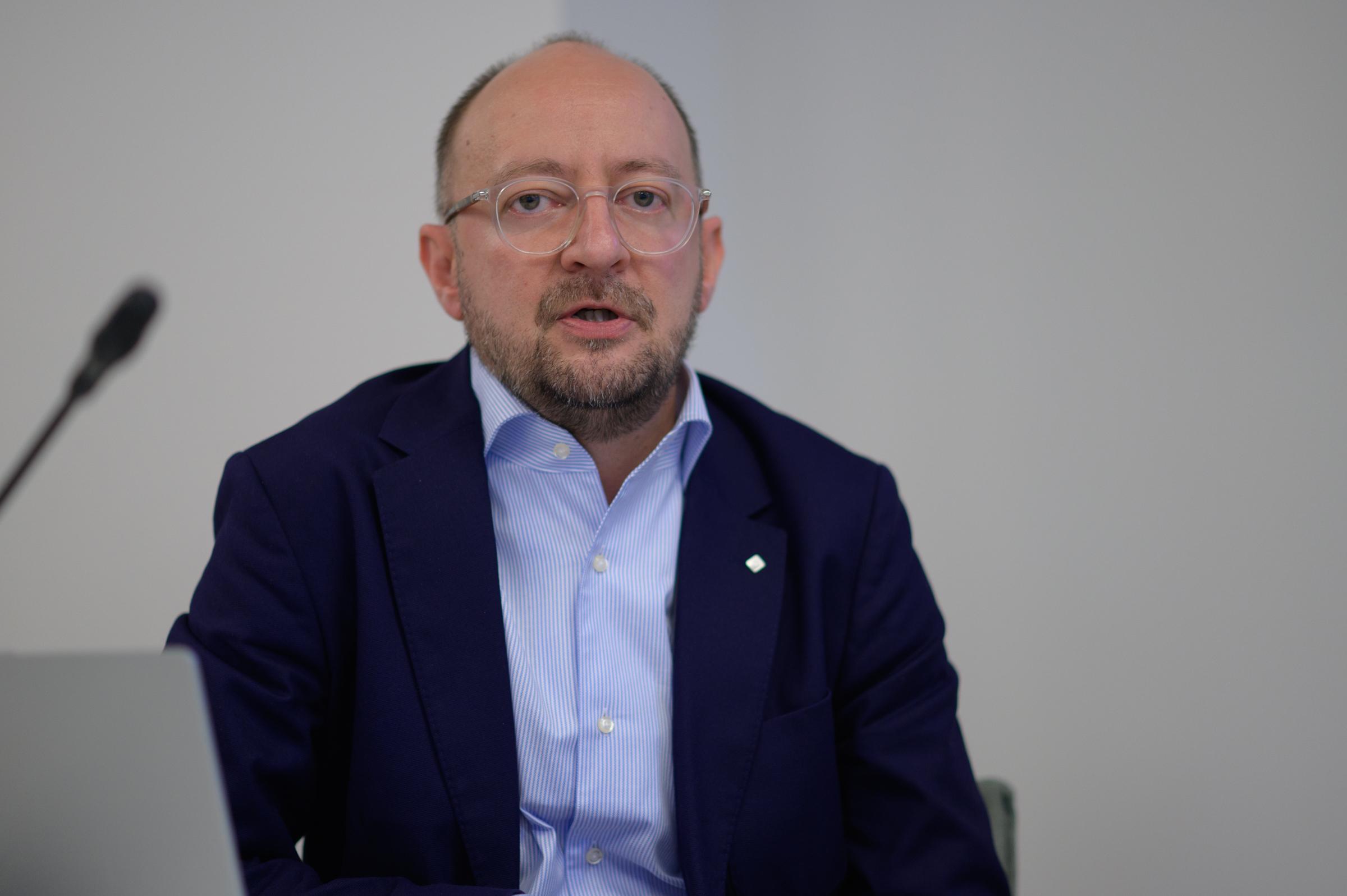 Professor Georgi Georgiev from New Bulgarian University