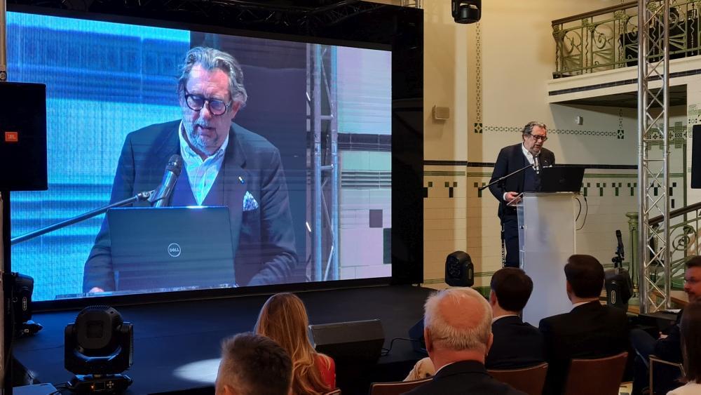 Piotr Voelkel at the PACTT Science Business Innovation EXPO 2022
