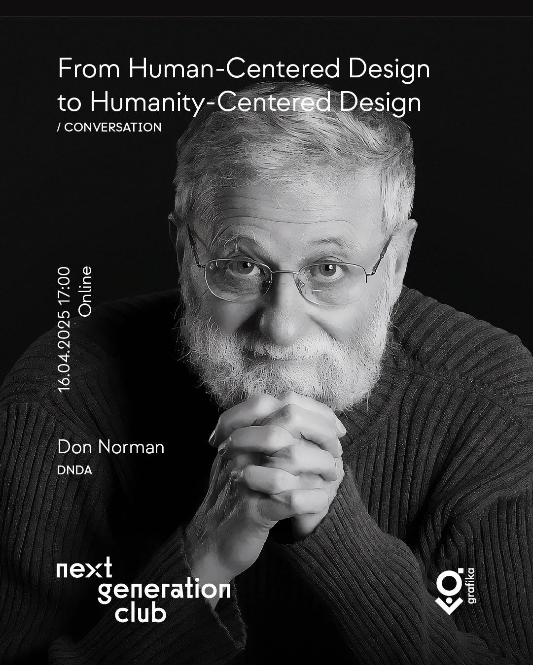 Poster featuring Donald Norman