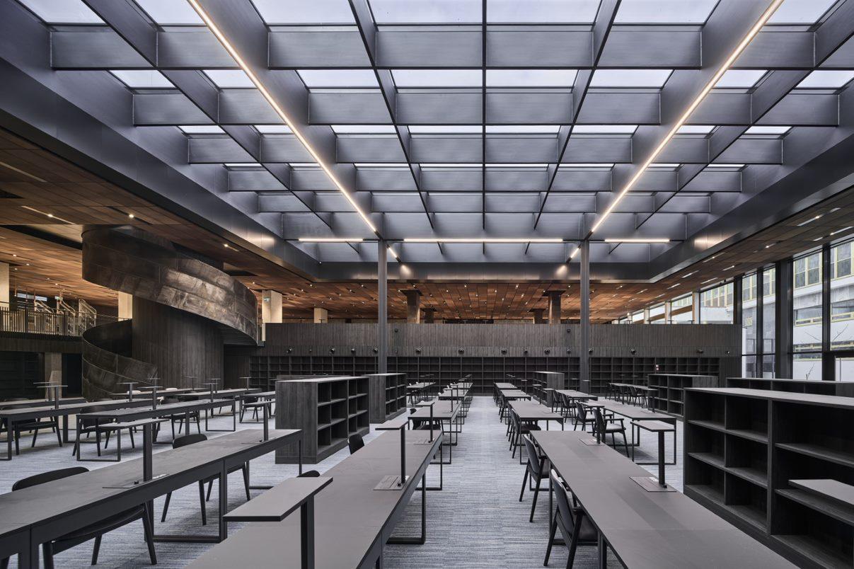 Interior of the National Library after modernization