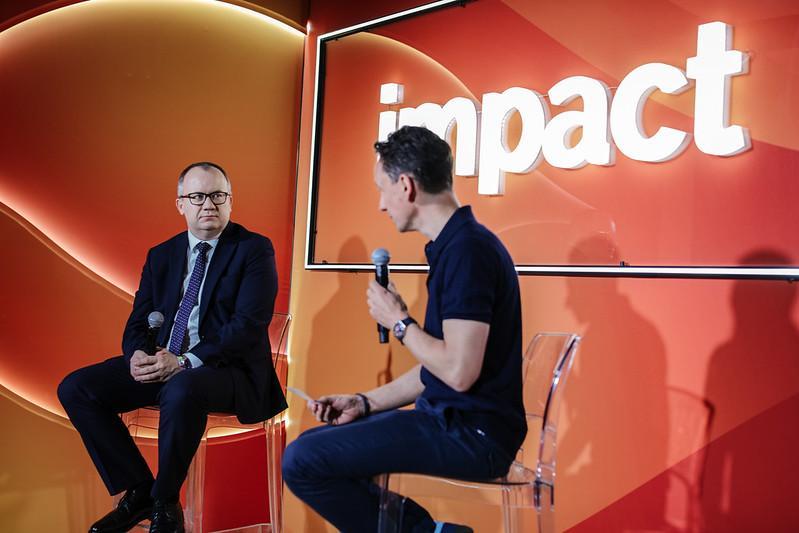 Wawrzyniec Smoczyński and Adam Bodnar at Impact'24 congress
