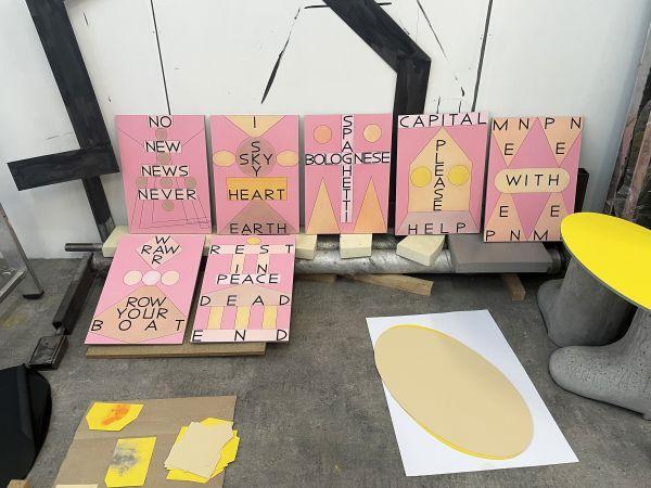 Artwork from the Middleman exhibition