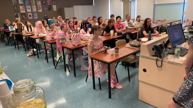 Audience of the lecture