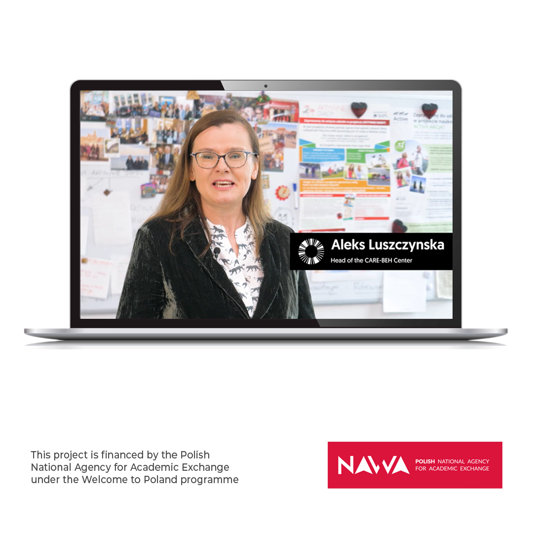 Meet our Researcher - Aleksandra Łuszczyńska